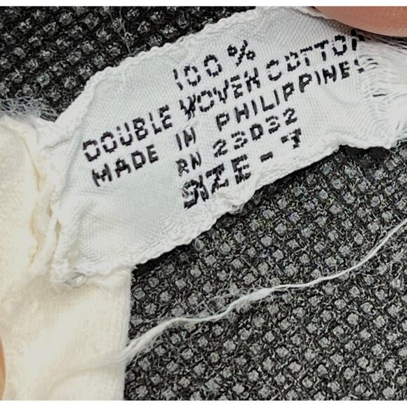 Vintage White Cotton Women's Gloves Double Woven Cotton Church Bridal Size 7 - Picture 4 of 4